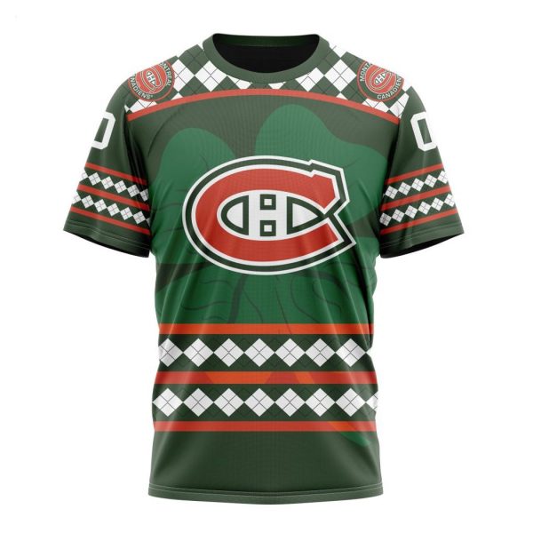 Personalized NHL Montreal Canadiens Specialized Unisex Kits Hockey Celebrate St Patrick’s Day Hoodie