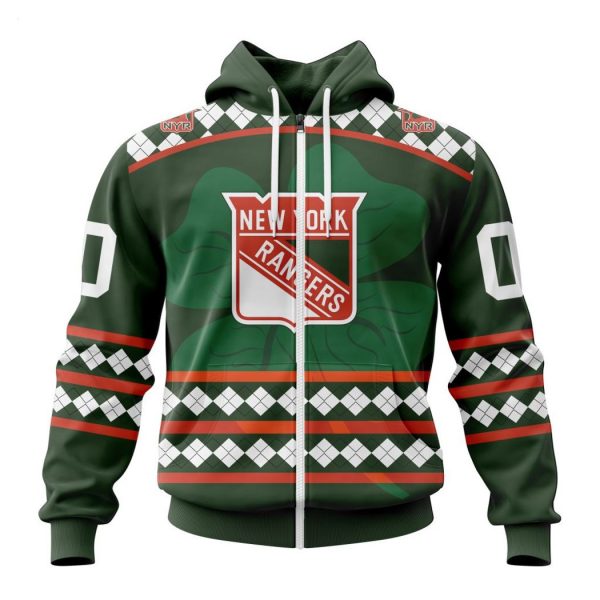 Personalized NHL New York Rangers Specialized Unisex Kits Hockey Celebrate St Patrick’s Day Hoodie