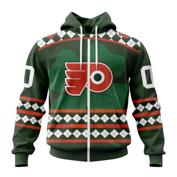 Personalized NHL Philadelphia Flyers Specialized Unisex Kits Hockey Celebrate St Patrick’s Day Hoodie