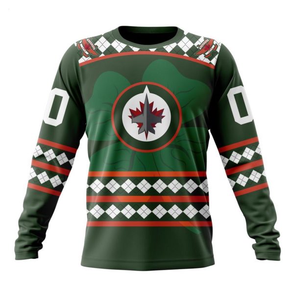 Personalized NHL Winnipeg Jets Specialized Unisex Kits Hockey Celebrate St Patrick’s Day Hoodie