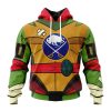 Personalized NHL Boston Bruins Special Teenage Mutant Ninja Turtles Design Hoodie