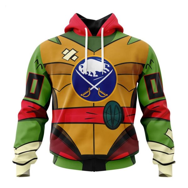 Personalized NHL Buffalo Sabres Special Teenage Mutant Ninja Turtles Design Hoodie