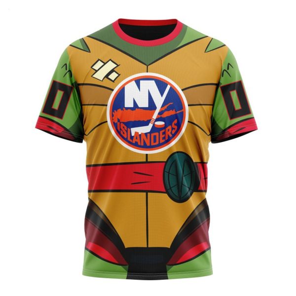 Personalized NHL New York Islanders Special Teenage Mutant Ninja Turtles Design Hoodie