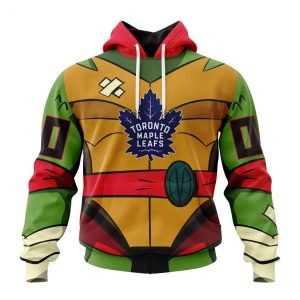 Personalized NHL Toronto Maple Leafs Special Teenage Mutant Ninja Turtles Design Hoodie