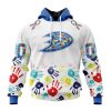 Personalized NHL Arizona Coyotes Special Autism Awareness Design Hoodie