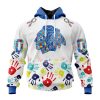 Personalized NHL Colorado Avalanche Special Autism Awareness Design Hoodie