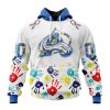 Personalized NHL Chicago Blackhawks Special Autism Awareness Design Hoodie