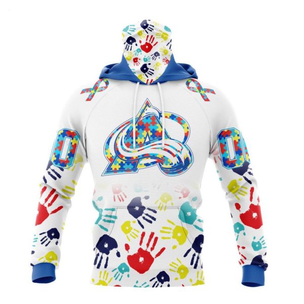 Personalized NHL Colorado Avalanche Special Autism Awareness Design Hoodie