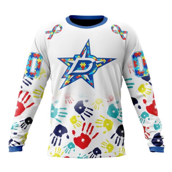 Personalized NHL Dallas Stars Special Autism Awareness Design Hoodie