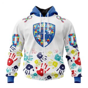 Personalized NHL Florida Panthers Special Autism Awareness Design Hoodie