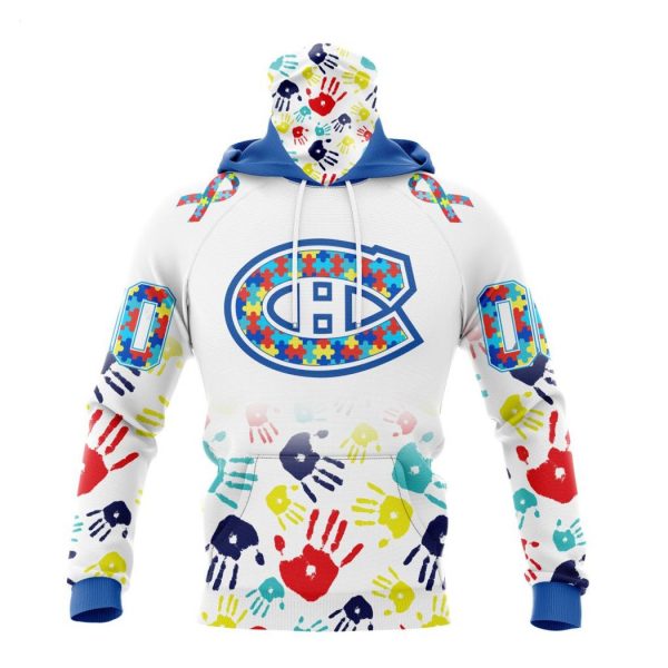 Personalized NHL Montreal Canadiens Special Autism Awareness Design Hoodie