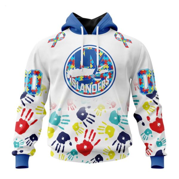 Personalized NHL New York Islanders Special Autism Awareness Design Hoodie