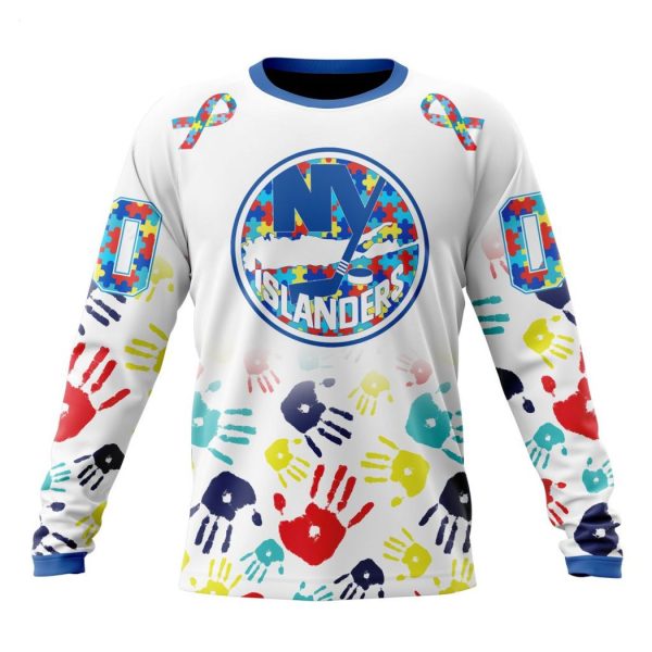 Personalized NHL New York Islanders Special Autism Awareness Design Hoodie