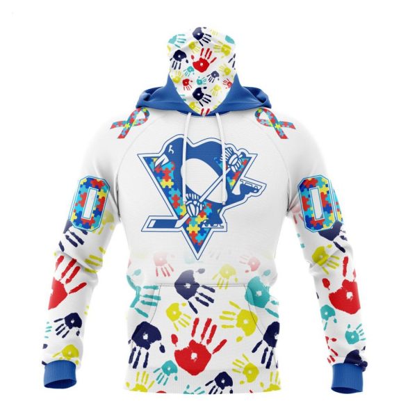 Personalized NHL Pittsburgh Penguins Special Autism Awareness Design Hoodie