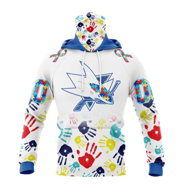 Personalized NHL San Jose Sharks Special Autism Awareness Design Hoodie