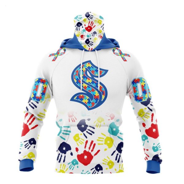 Personalized NHL Seattle Kraken Special Autism Awareness Design Hoodie