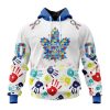 Personalized NHL Tampa Bay Lightning Special Autism Awareness Design Hoodie