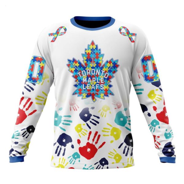 Personalized NHL Toronto Maple Leafs Special Autism Awareness Design Hoodie