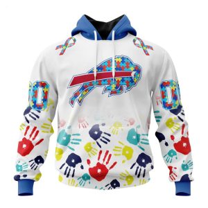 Persionalized NFL Buffalo Bills Special Autism Awareness Design Hoodie