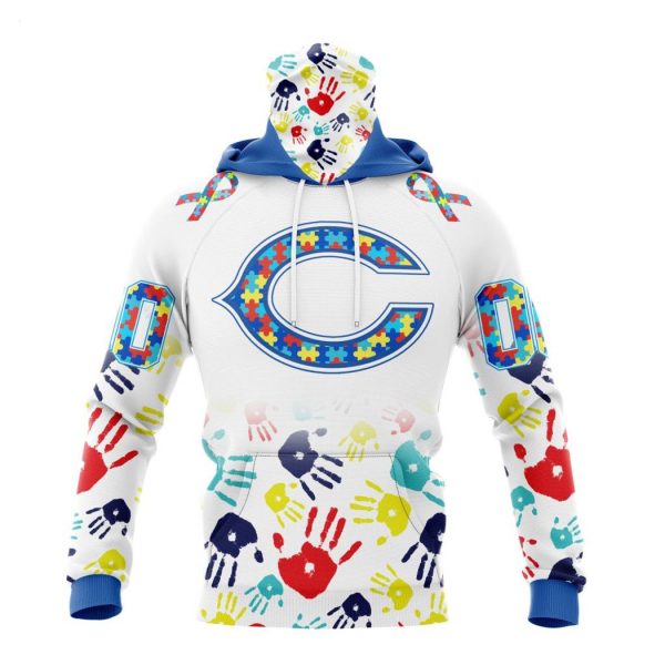 Persionalized NFL Chicago Bears Special Autism Awareness Design Hoodie