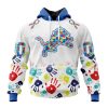 Persionalized NFL Green Bay Packers Special Autism Awareness Design Hoodie