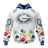 Persionalized NFL Houston Texans Special Autism Awareness Design Hoodie