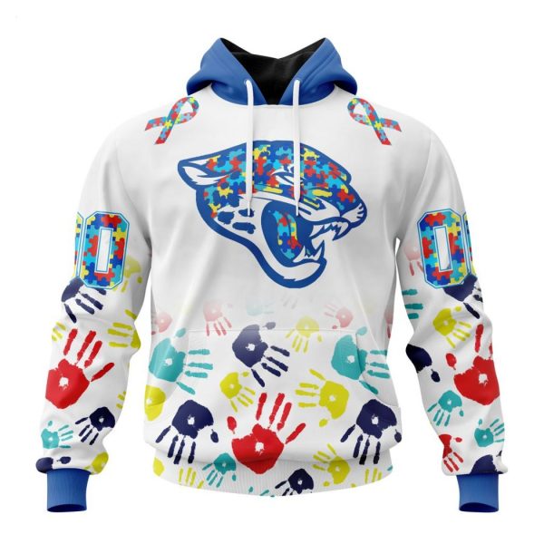 Persionalized NFL Jacksonville Jaguars Special Autism Awareness Design Hoodie