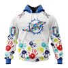 Persionalized NFL Los Angeles Rams Special Autism Awareness Design Hoodie