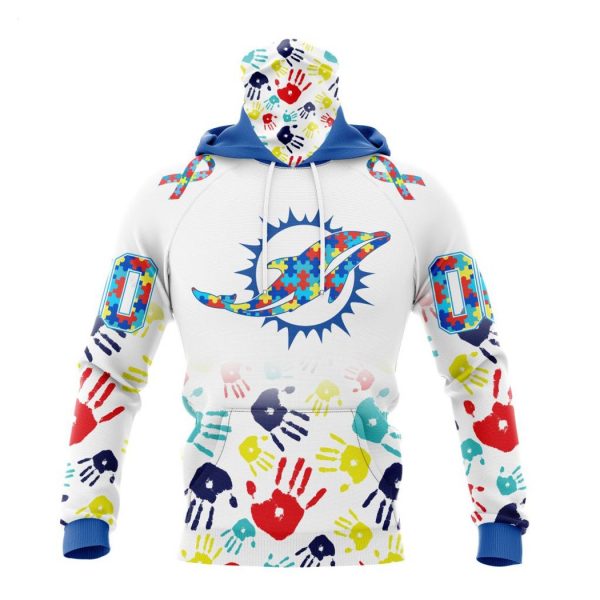 Persionalized NFL Miami Dolphins Special Autism Awareness Design Hoodie