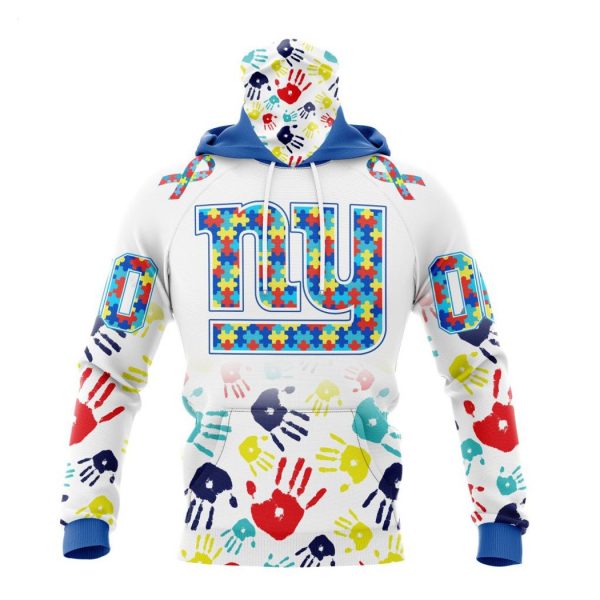 Persionalized NFL New York Giants Special Autism Awareness Design Hoodie