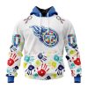 Persionalized NFL Washington Commanders Special Autism Awareness Design Hoodie