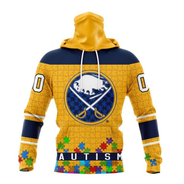 Personalized NHL Buffalo Sabres Specialized Unisex Kits Hockey Fights Against Autism Hoodie