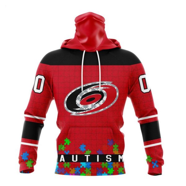 Personalized NHL Carolina Hurricanes Specialized Unisex Kits Hockey Fights Against Autism Hoodie