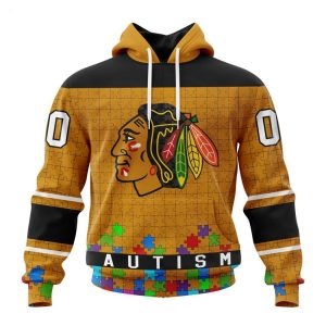 NHL Chicago BlackHawks Specialized Design Jersey With Your Ribs For Halloween Hoodie