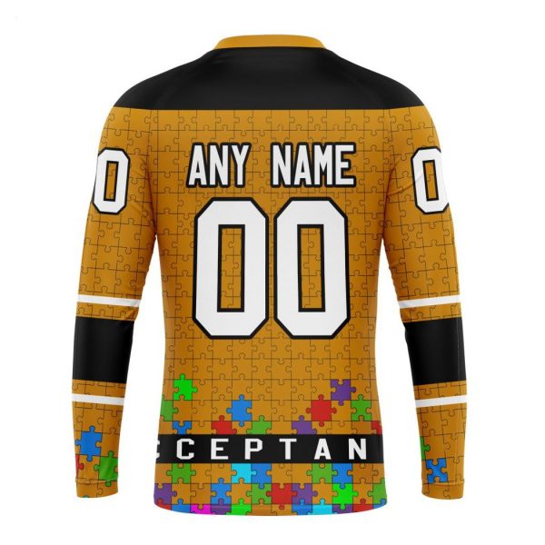 Personalized NHL Chicago BlackHawks Specialized Unisex Kits Hockey Fights Against Autism Hoodie