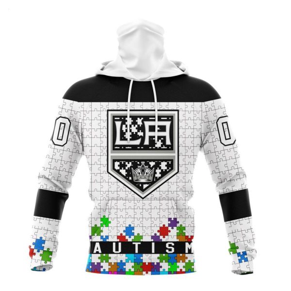 Personalized NHL Los Angeles Kings Specialized Unisex Kits Hockey Fights Against Autism Hoodie