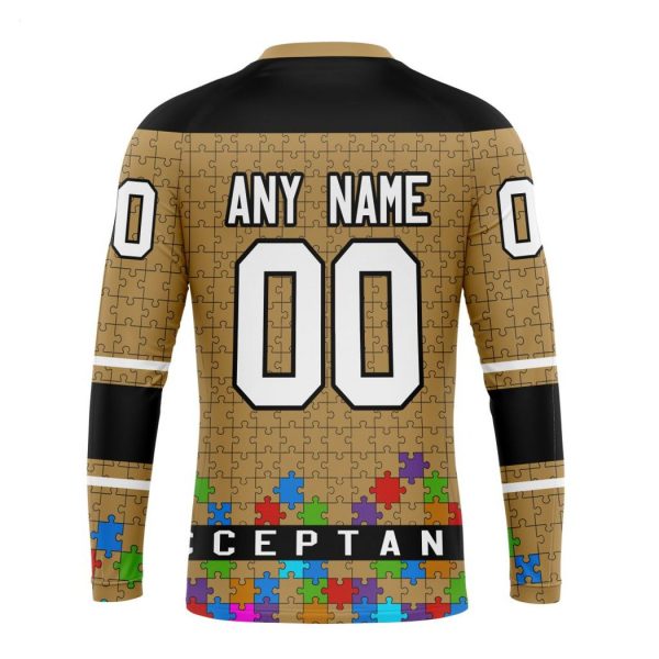 Personalized NHL Ottawa Senators Specialized Unisex Kits Hockey Fights Against Autism Hoodie