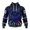 Personalized NHL Toronto Maple Leafs Specialized Unisex Kits Hockey Fights Against Autism Hoodie