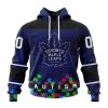 Personalized NHL Tampa Bay Lightning Specialized Unisex Kits Hockey Fights Against Autism Hoodie