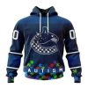 Personalized NHL Toronto Maple Leafs Specialized Unisex Kits Hockey Fights Against Autism Hoodie