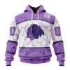 Personalized NHL Colorado Avalanche Special Lavender Fight Cancer Hoodie