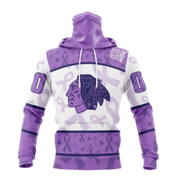 Personalized NHL Chicago Blackhawks Special Lavender Fight Cancer Hoodie