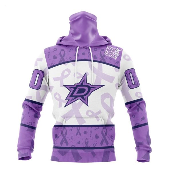 Personalized NHL Dallas Stars Special Lavender Fight Cancer Hoodie