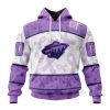 Personalized NHL Los Angeles Kings Special Lavender Fight Cancer Hoodie