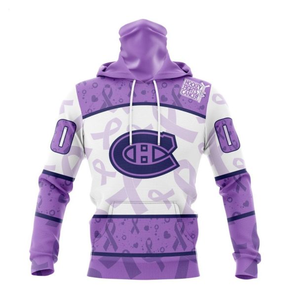 Personalized NHL Montreal Canadiens Special Lavender Fight Cancer Hoodie