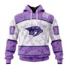 Personalized NHL New Jersey Devils Special Lavender Fight Cancer Hoodie