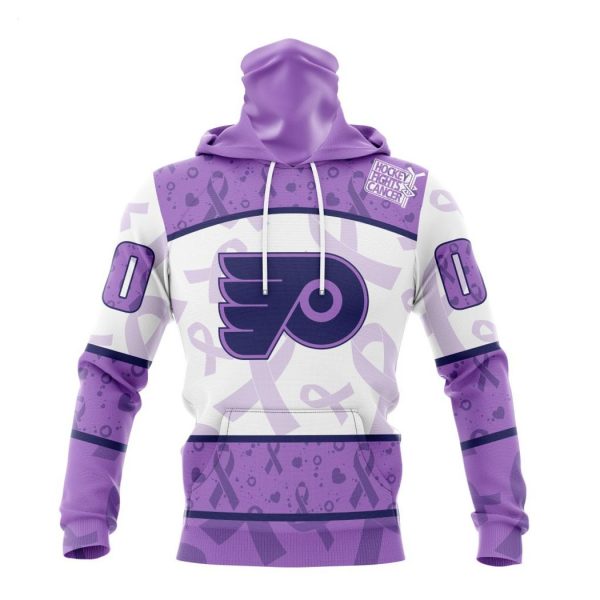 Personalized NHL Philadelphia Flyers Special Lavender Fight Cancer Hoodie