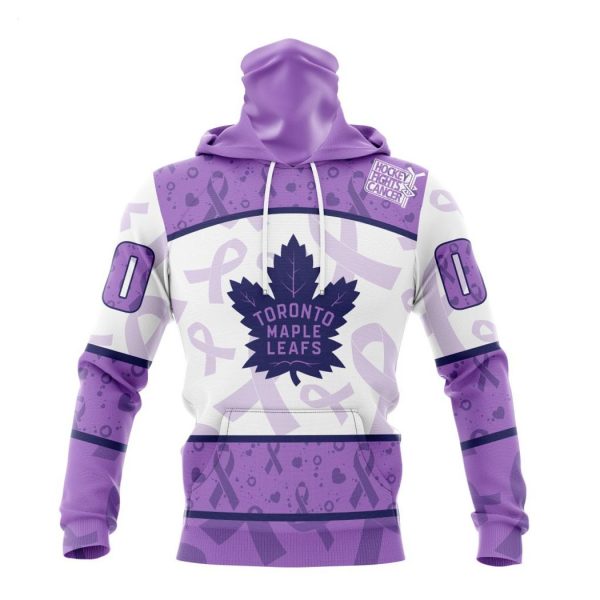 Personalized NHL Toronto Maple Leafs Special Lavender Fight Cancer Hoodie