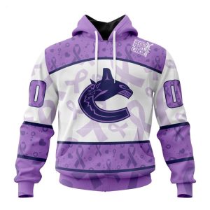 NHL Vancouver Canucks Special Pink In The Rink Fight Breast Cancer Hoodie