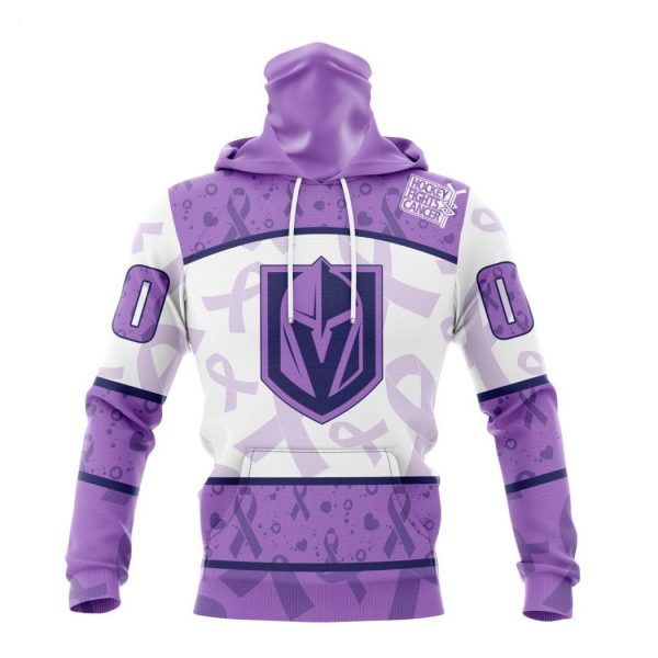 Personalized NHL Vegas Golden Knights Special Lavender Fight Cancer Hoodie